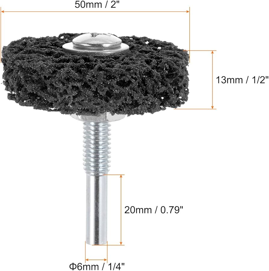 2 Pack Paint Stripping Disc Drill Attachment | 4 X Fiji