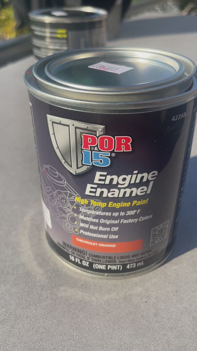 thumbnail image 2 of Engine Pro 46-480 Engine Enamel Paint – Chevrolet Chevy Orange, 12 Oz Can, USA Made 2 of 3
