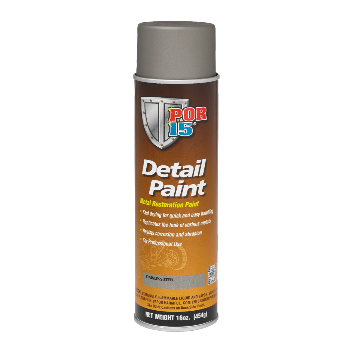 Detail Paint Aerosol Stainless Steel POR15 New Zealand