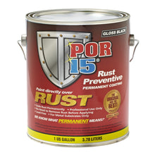 Load image into Gallery viewer, Rust Preventive Gloss Black - (US Gallon) 3.78LT Cover 36m² single coat