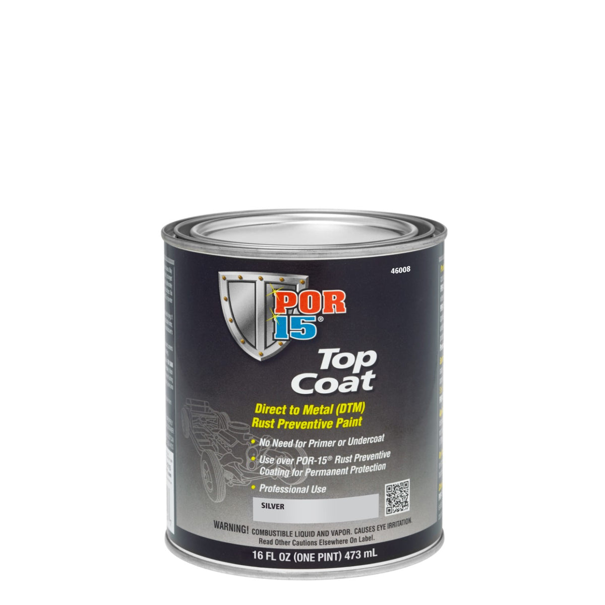 Por 15 clearance silver top coat