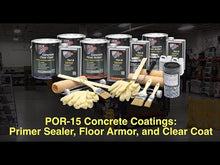 Load and play video in Gallery viewer, Concrete Floor Armor | Dark Gray - Gallon Kit
