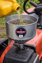 Load image into Gallery viewer, 8 Quart (7.57LT) Galvanized Steel Lock-On Tractor Funnel
