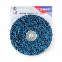 Load image into Gallery viewer, KM Bear 125mm Blue Strip Disc with 6mm Shaft
