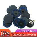 Load image into Gallery viewer, 50MM Sanding Disc P36 - P120 Pack of 13
