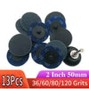 50MM Sanding Disc P36 - P120 Pack of 13
