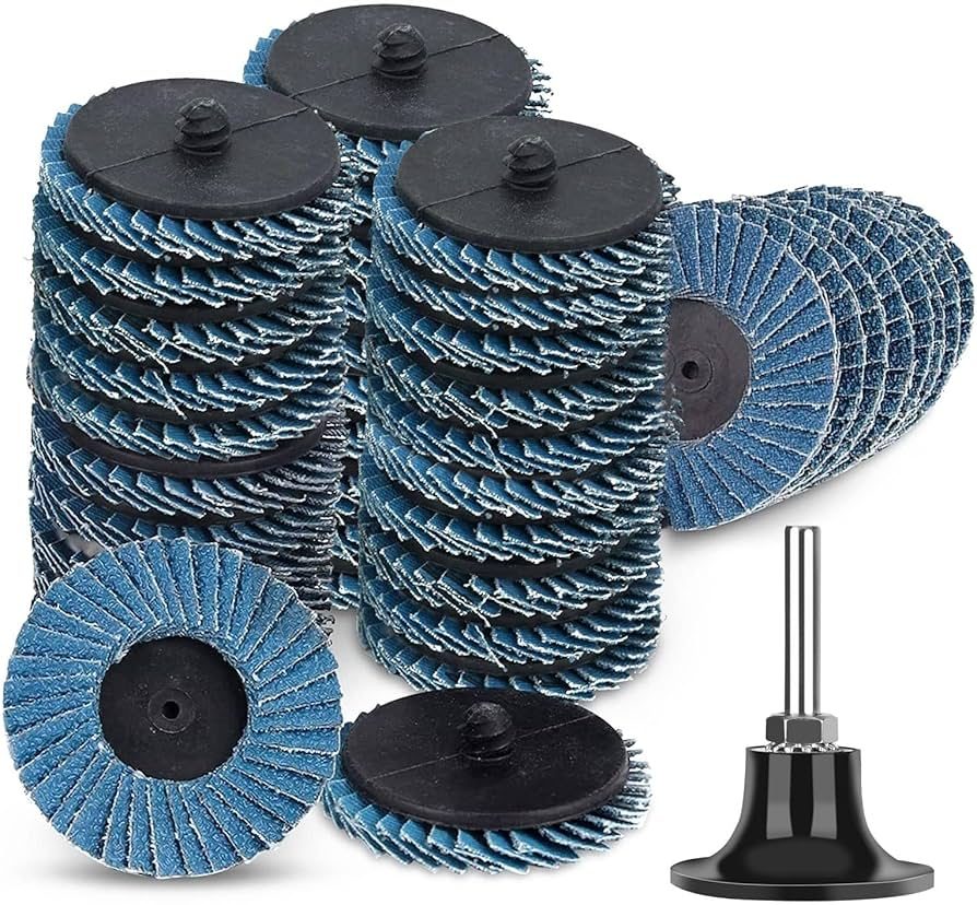 20pc 50mm Quick Change Flap Disc Set