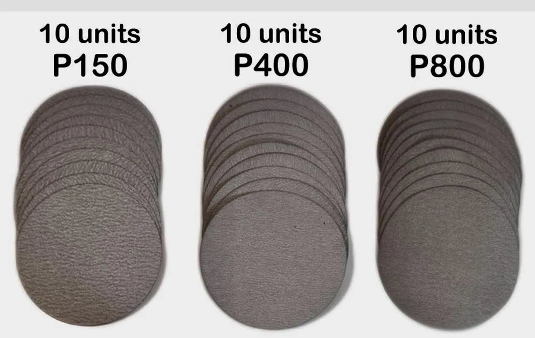 31PC Sanding Disc 100mm P150-P800 WITH BLOCK