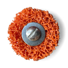 Load image into Gallery viewer, KM-Bear 50mm ORANGE Ceramic Abrasive Grain Shafted Strip Disc
