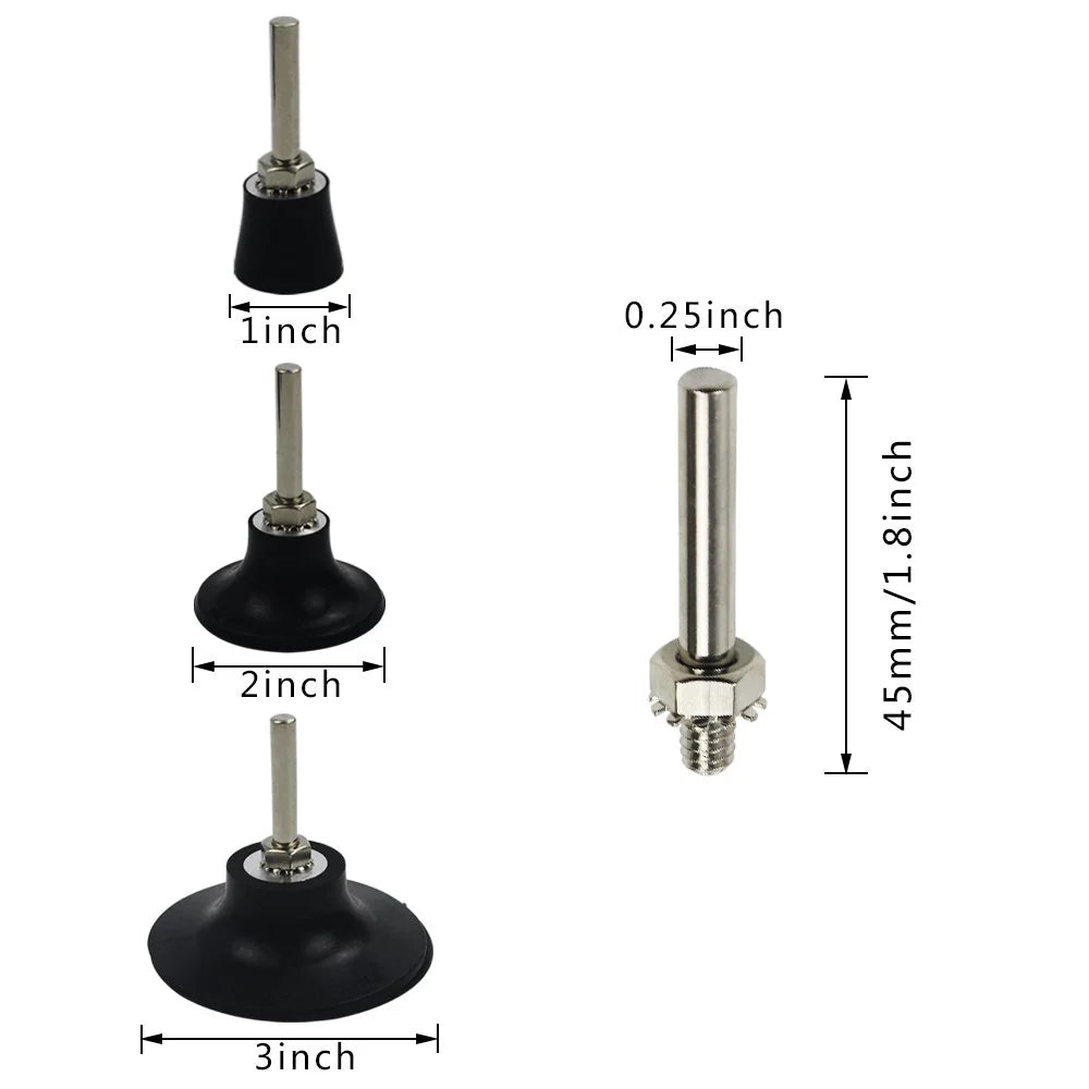 5PC QC Back Up Sanding Pads