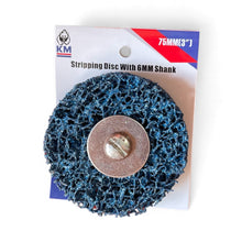Load image into Gallery viewer, KM Bear 75mm Blue Strip Disc with 6mm Shaft

