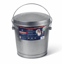 Load image into Gallery viewer, 10-Gallon Galvanized Steel Can with Locking Lid
