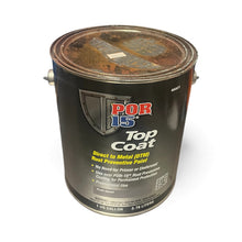 Load image into Gallery viewer, Top Coat Gloss Flat Gray - Gallon  RUSTY LID PRODUCT 100%
