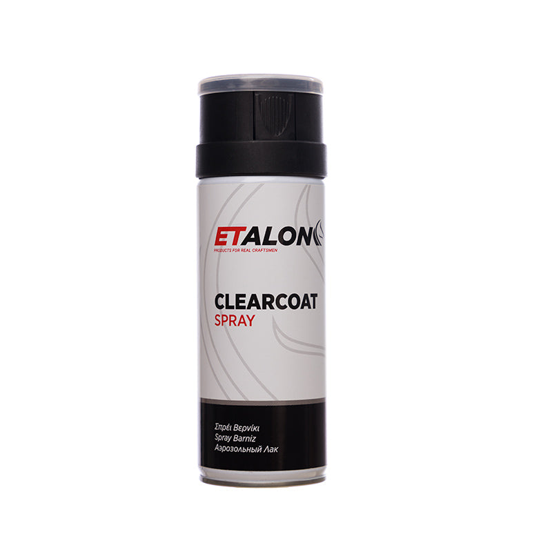 1K Clearcoat Aerosol 400ML Covers about 2.6 SQM Single Coat.