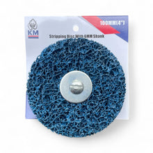 Load image into Gallery viewer, KM Bear 100mm Blue Strip Disc with 6mm Shaft
